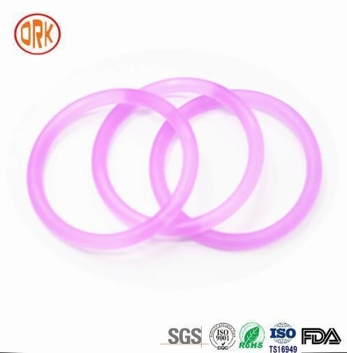 Zastosowanie Fioletowy Przejrzysty Kauczuk Silikonowy O Ring Seal Ring Gasket For Shaft Seal
