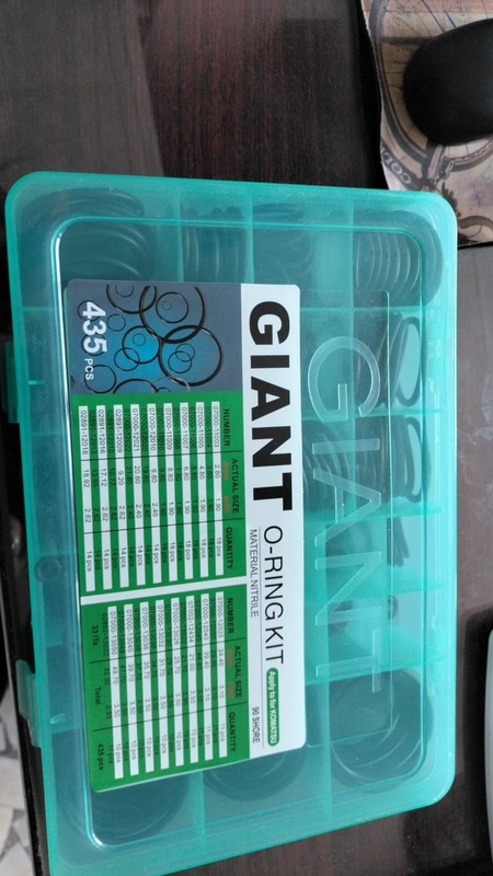 Niestandardowy trwały profesjonalny NBR Gumy O-Ring Kit Seals Box Set dla przemysłu