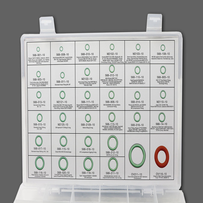 ORK 382 sztuk/386 sztuk/407 sztuk/408 sztuk Fkm lub Nbr Gumy O-Ring Seals Box/Kit for Sealing