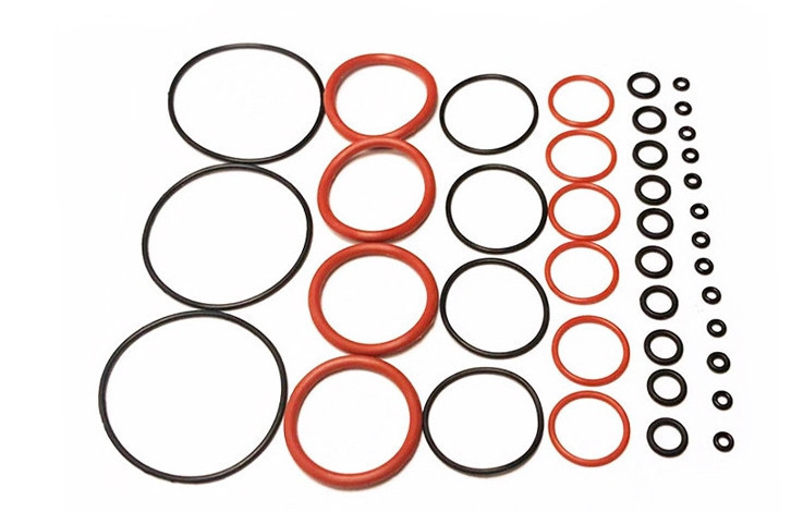 O-ring z silikonu z usługą cięcia na zamówienie i materiałami NBR/FKM/EPDM odpornymi na ciepło