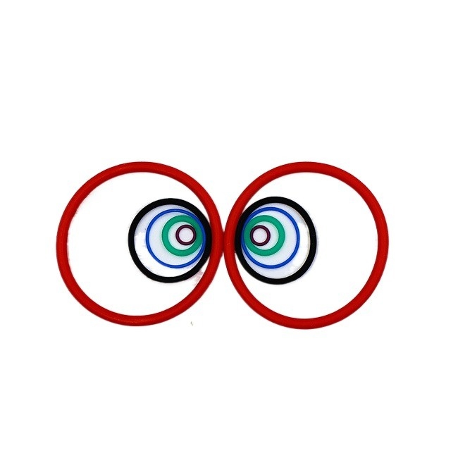 FMK Seals' PTFE FEP Encapsulated Silicon O-Rings Idealne dla zakresu twardości 20-90 Shore A