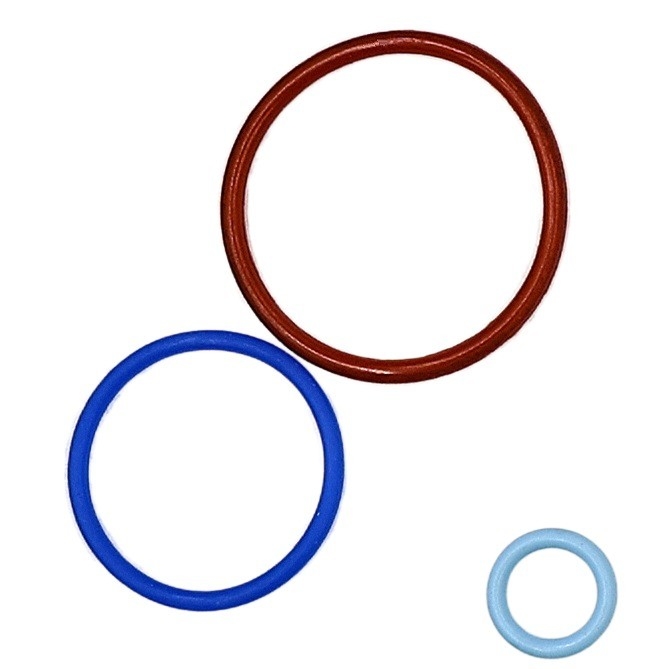 FMK Seals' PTFE FEP Encapsulated Silicon O-Rings Idealne dla zakresu twardości 20-90 Shore A
