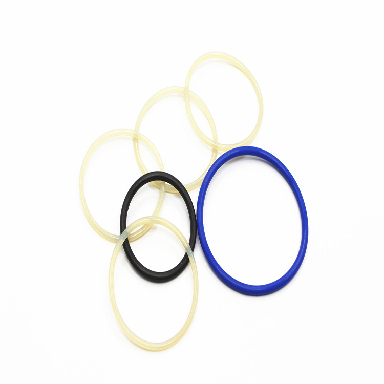 Niestandardowe uszczelki z gumy silikonowej EPDM FKM Ptfe do pierścieni O 8 mm