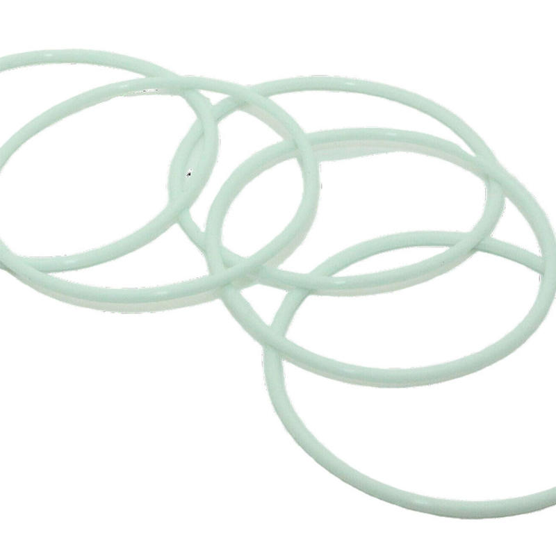 REACH Certified Glow Colored Silicone Rubber O-Rings dla zamontowanych pieczęci kolorowych