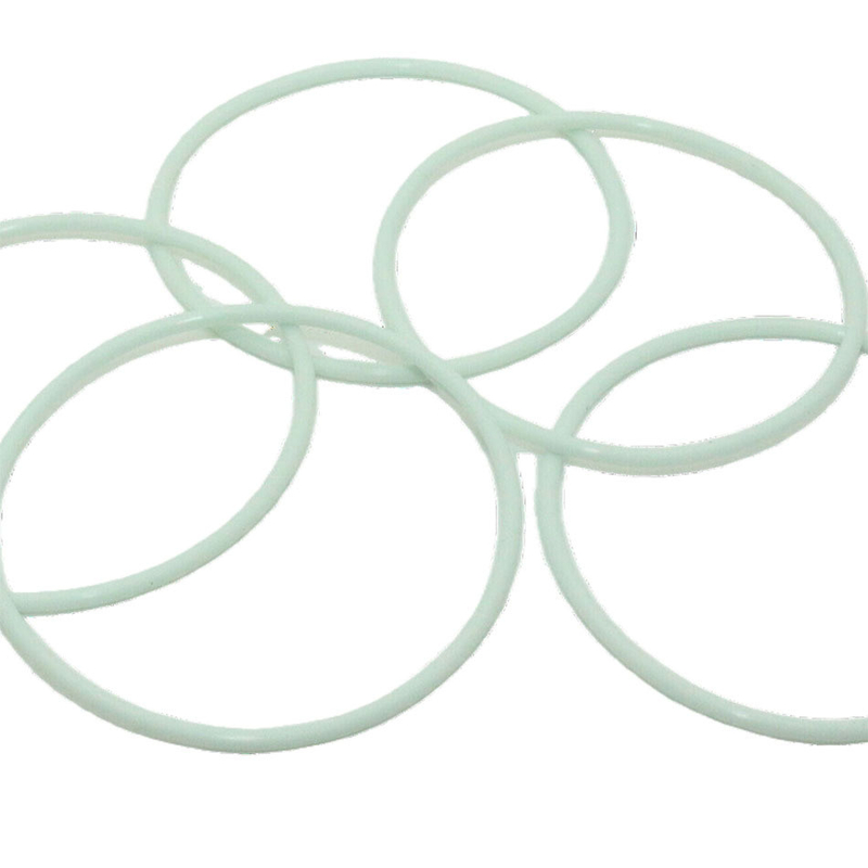 REACH Certified Glow Colored Silicone Rubber O-Rings dla zamontowanych pieczęci kolorowych