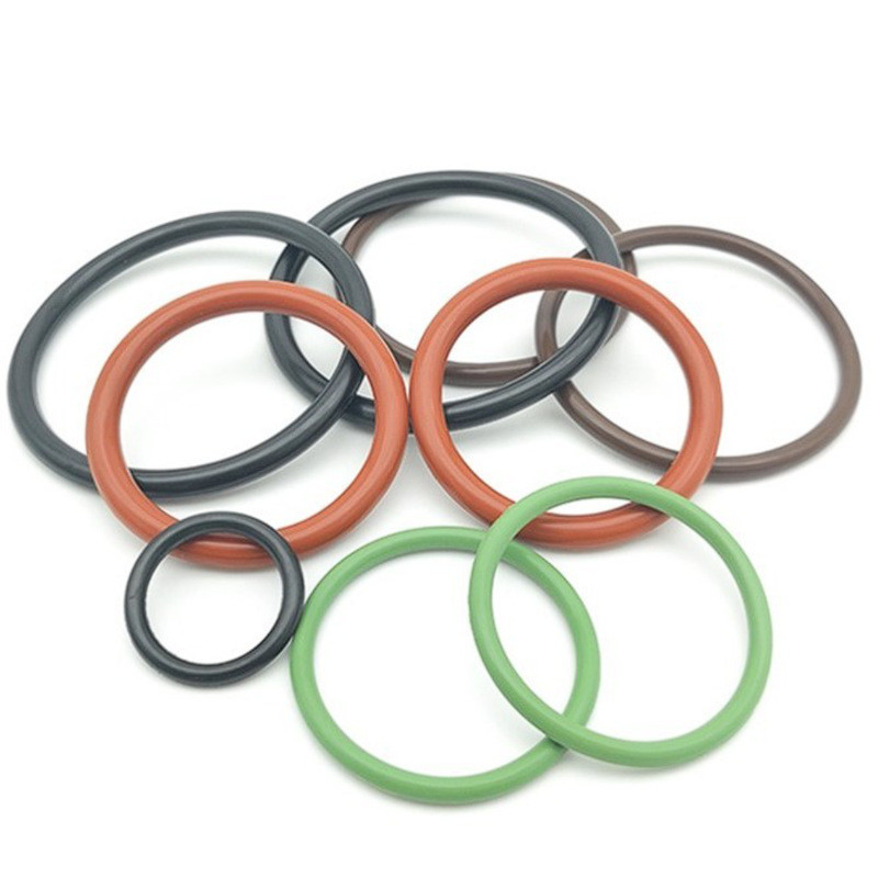 Certyfikowany REACH D-Shaped Silicone EPDM O-Ring NBR FKM Seal Ring dla systemów hydraulicznych