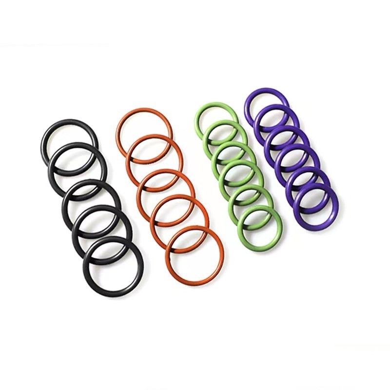 REACH Certified ORK Silicone O-Ring for Seals w kolorze żółty Czarny Zielony Biały Brązowy Czerwony Niebieski