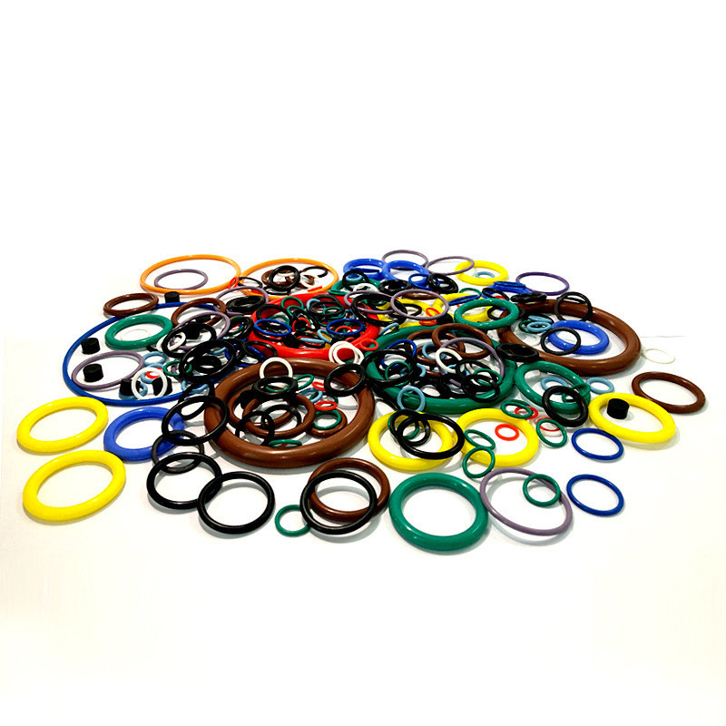REACH Certified ORK Silicone O-Ring for Seals w kolorze żółty Czarny Zielony Biały Brązowy Czerwony Niebieski