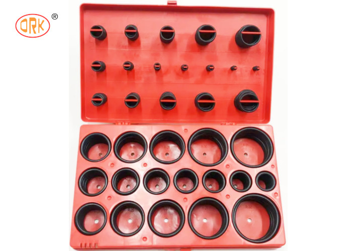 Dobry odporność na olej Czarny NBR 70 Shore O-Ring Kit Box do koparki cylindru hydraulicznego