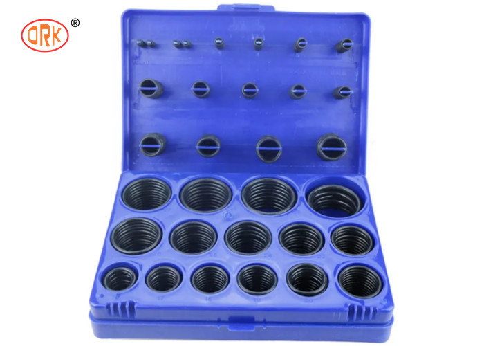Dobry odporność na olej Czarny NBR 70 Shore O-Ring Kit Box do koparki cylindru hydraulicznego