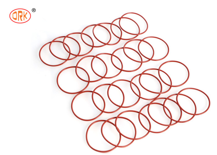 Czerwone NBR EPDM FKM Silicone O Ring Gaskets And O Rings For Machine Seal