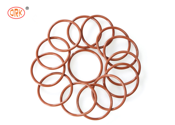 Czerwone NBR EPDM FKM Silicone O Ring Gaskets And O Rings For Machine Seal