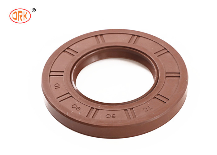 IATF SGS Pump Rubber Seal Custom Brown O Ring Rubber TC Oil Seal 90 Shore A
