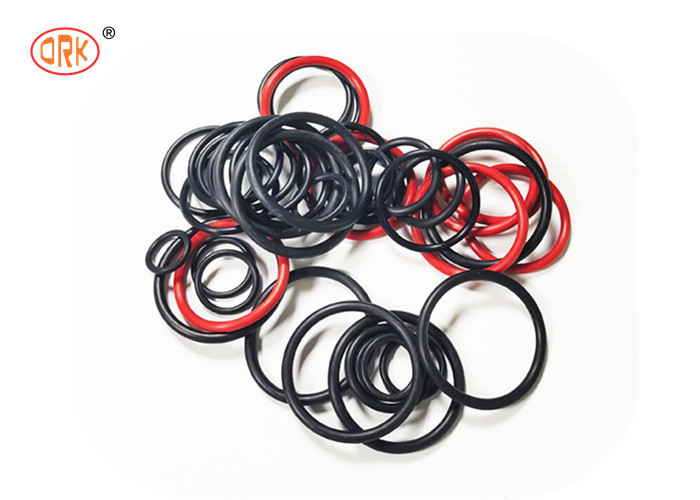 Czerwony Czarny Zindywidualizowany kolor EPDM Rodzaje materiału gumowego O-Ring