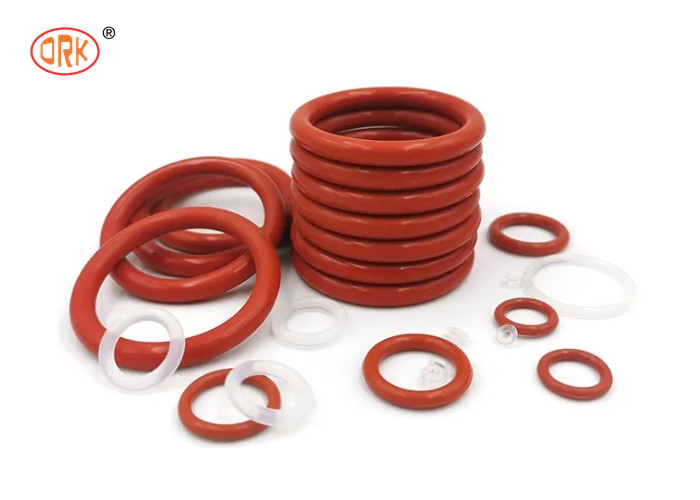 11.5*1.75/3mmx1.75mm Wysokiej temperatury 300°C Silicone O Rings for Sealing Food Grade Machinery