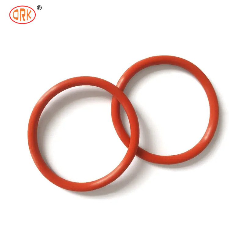 Czerwony Elastomer O Ring EPDM FKM NBR 70 Shore Gum O Ring Silikon Wysokie uszczelki