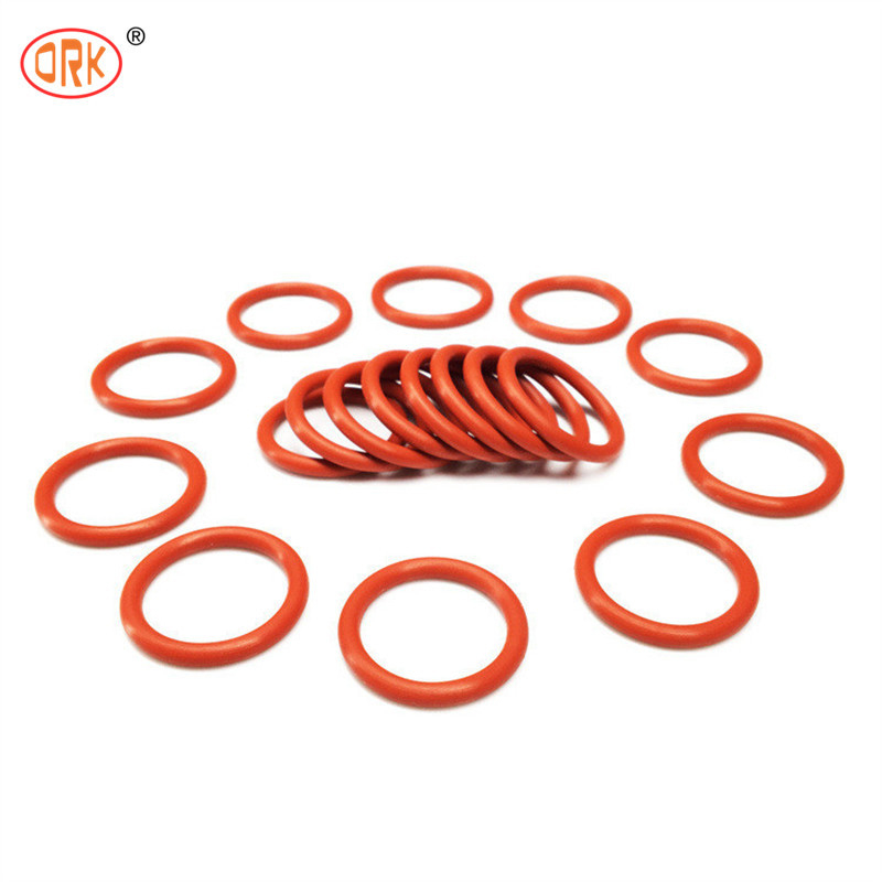 Czerwony Elastomer O Ring EPDM FKM NBR 70 Shore Gum O Ring Silikon Wysokie uszczelki