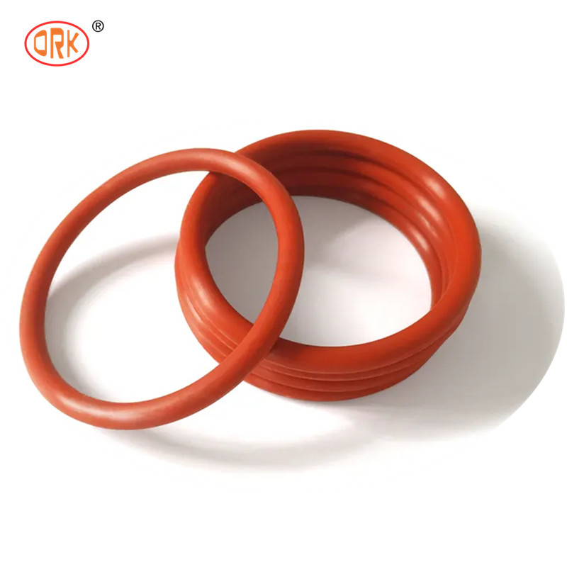 Czerwony Elastomer O Ring EPDM FKM NBR 70 Shore Gum O Ring Silikon Wysokie uszczelki