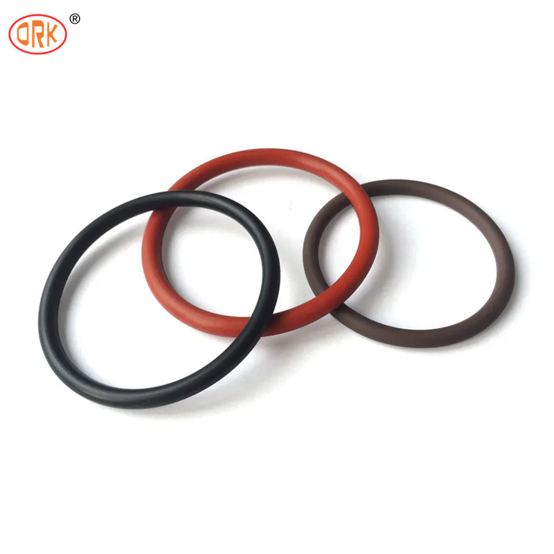 NBR 90 Shore AEM Pump Gumowa pieczęć O Ring Niestandardowy kolor EPDM FKM Elastomer